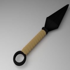 Kunai TF2						 Free 3D Model