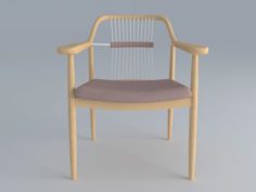 Japanese Chair 3D Model