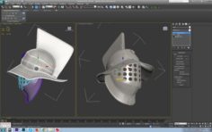 Gladiator helmet-3d print model 3D Model