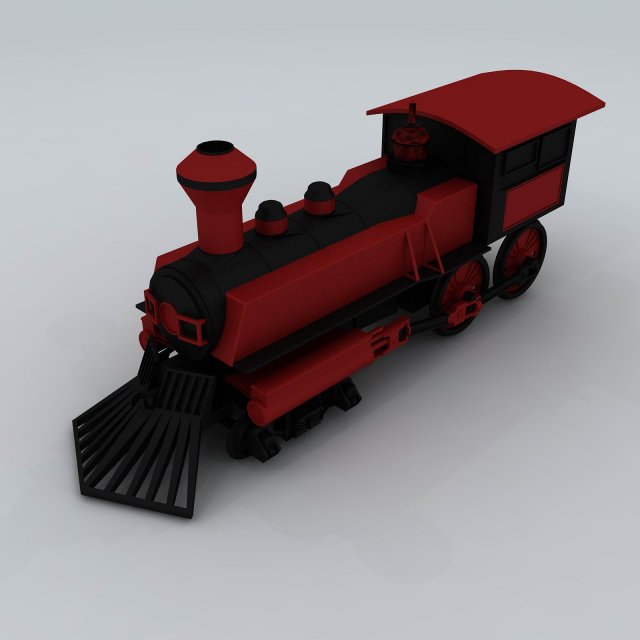 Train Transportation 83392 3D Model