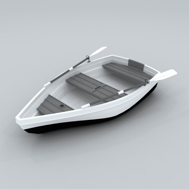 Transport – boat 03 3D Model