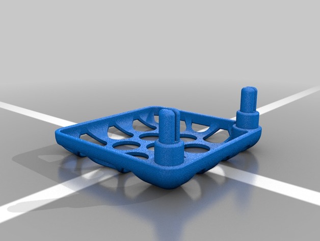 40mm Fan Grille 3D Print Model