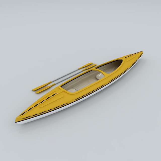 Transport – boat 02 3D Model