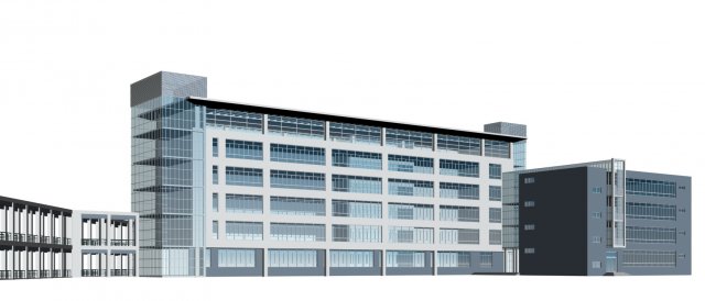 School building 023 3D Model