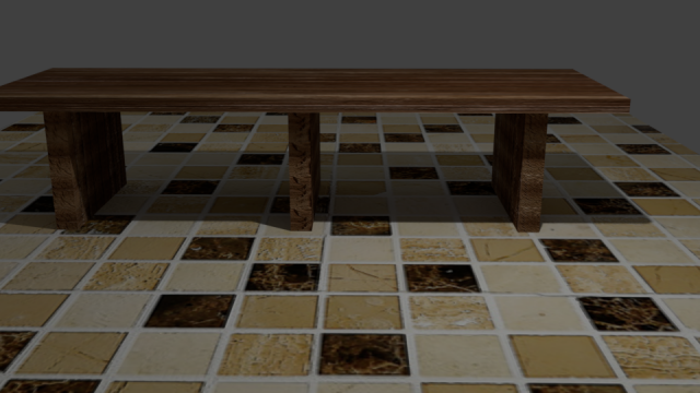 Dining Table 3D Model