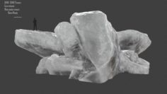 Ice rocks 3D Model