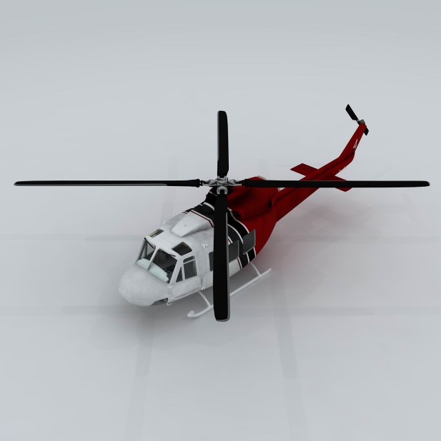 Transport helicopter 75536 3D Model