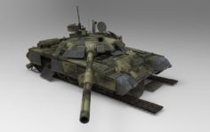 Tank t-80 3D Model