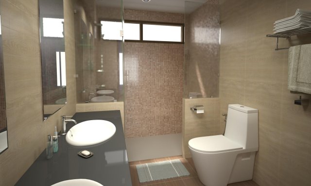 Bathroom 10 3D Model