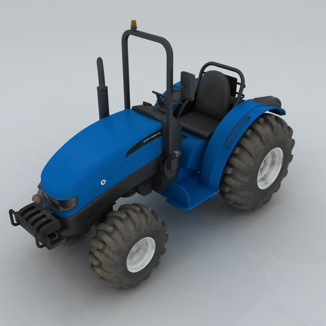 Transport tractor 2 3D Model