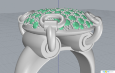 Gucci ring 3D Model