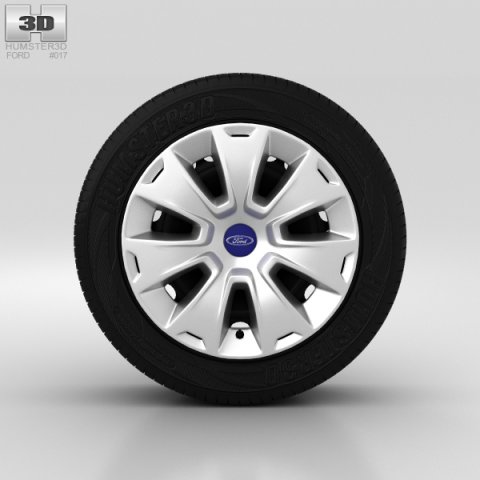 Ford Mondeo Wheel 16 inch 001 3D Model