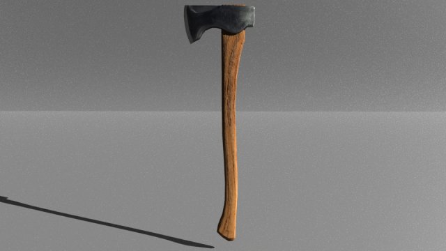 Lumberjack Axe 3D Model