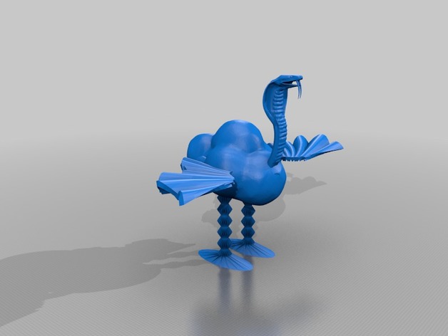 snake strauss 3D Print Model