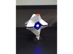 Large Destiny Ghost Remixed Parts 3D Print Model