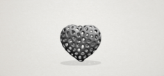 Necklaces -Voronoi Heart 3D Model