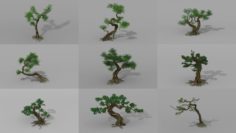 Tree set 3D Model