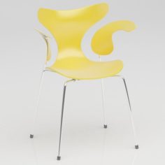 Yellow chair 3D Model
