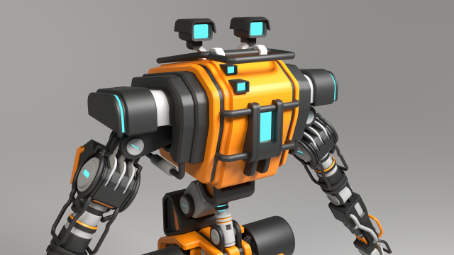 Bot GK9 3D Model