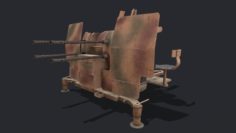 Flak 38 3D Model