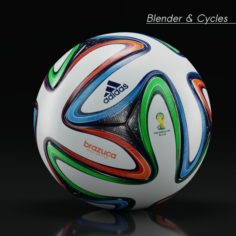 Brazuca – Adidas – 2014 World Cup Ball – 3D 3D Model