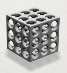 Necklace – Magic Cube 3D Model