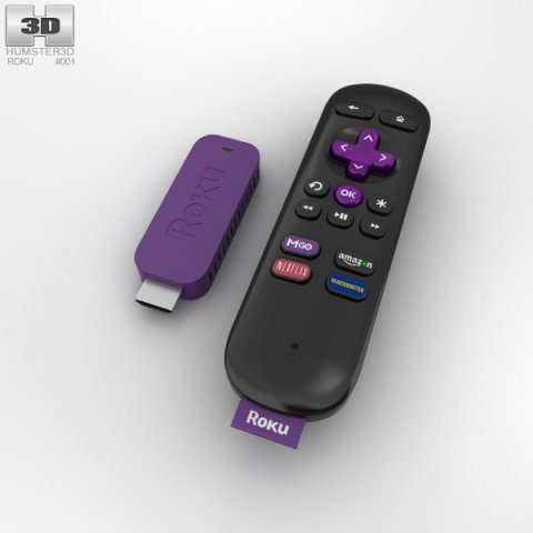 Roku Streaming Stick 3D Model