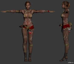 Sheva (Tribal) 3D Model