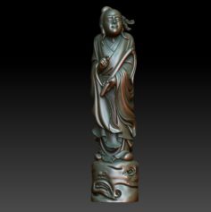 HD Scan 14B Statue – Ready Print 3D Model
