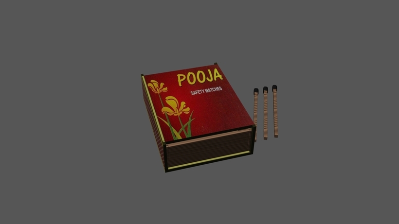 Match box 3D Model