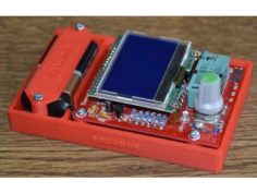 Component tester mounting for type:  Hiland DIY M12864 3D Print Model
