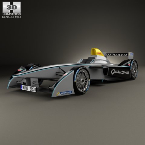Spark-Renault SRT01E 2014 3D Model