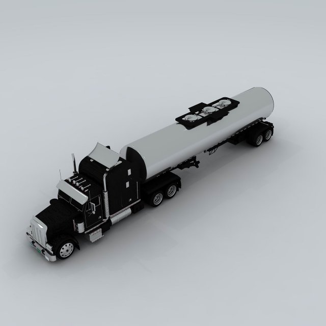 Transport tanker 36020 3D Model