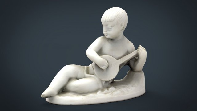 Child Statue 2 3D Model