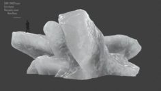 Ice rocks 2 3D Model