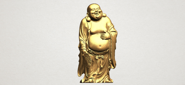 Metteyya Buddha 01 3D Model