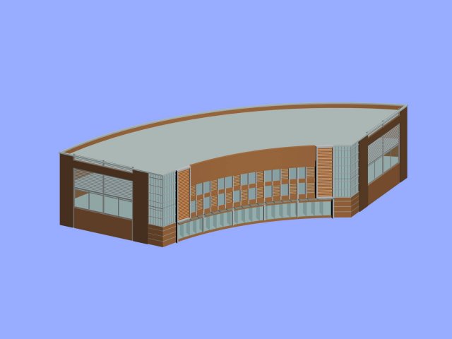 City planning fashionable Commercial Street office design – 78 3D Model