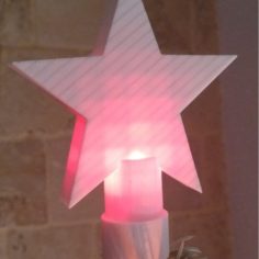 star of the Christmas tree 3D Print Model