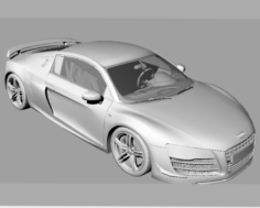 AudiR8 3D Model