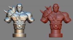 Armored Orc model for printing 3D Model