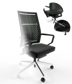 Office chair keilhauer run 3D Model