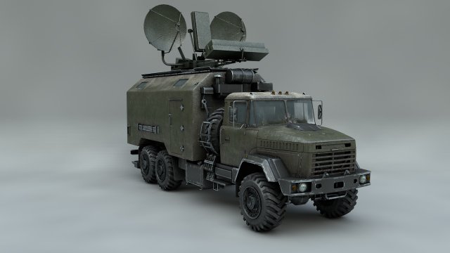 Kraz Kolchuga 3D Model