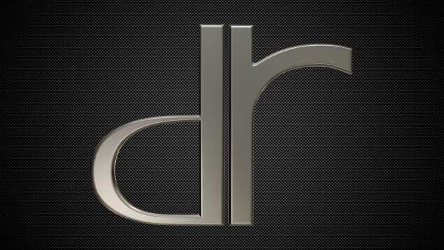 Dr logo 3D Model