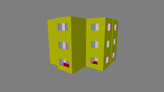Empty Rooms For Easy Level Design 3D Model