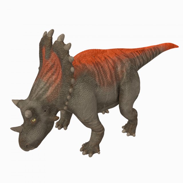 Uthaceratopsrigged 3D Model