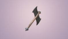 Tomahawk medieval low poly Free 3D Model