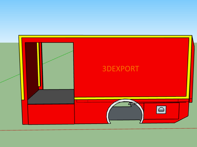 GW LOGISTIK AUFBAU 3D Model