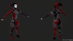 Harley Quinn DLC Costume 3D Model