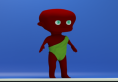Chibi baby 3D Model