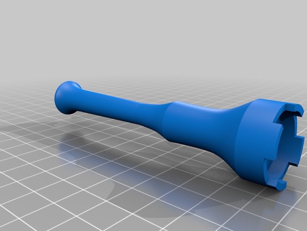 Bulgin connector key 3D Print Model